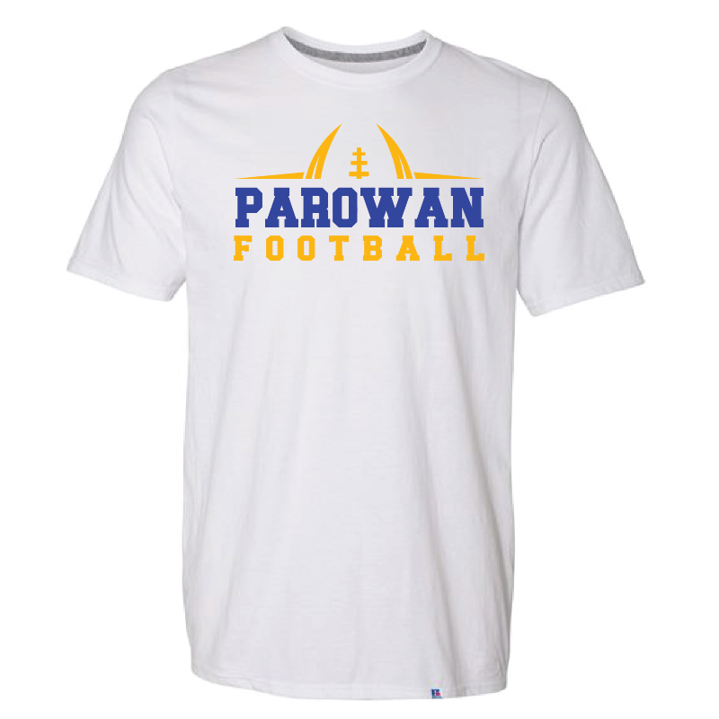 White Football T-Shirt Main Image